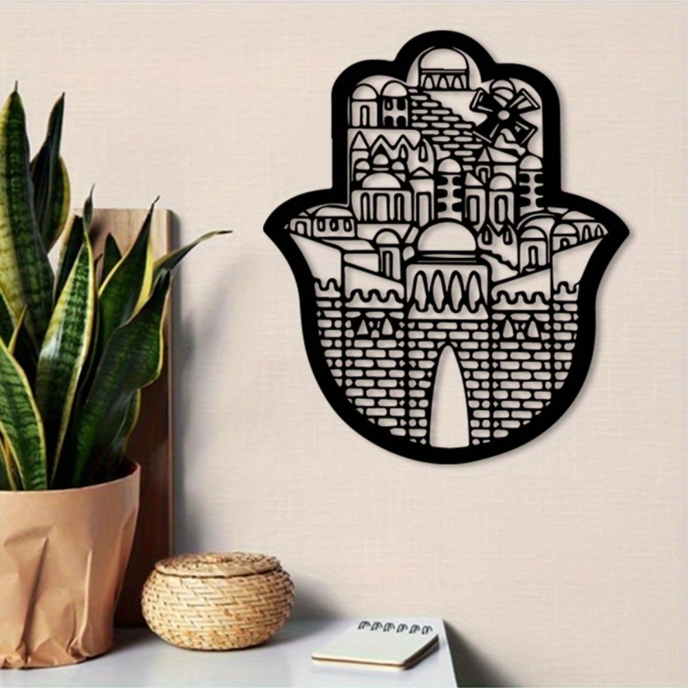 Home Decor - CIFBUY Iron Wall Art Islamic Architecture