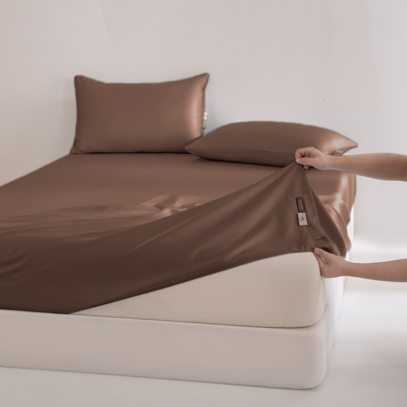 Fitted Sheet 100% Eucalyptus L - огляд і ціна Fitted Bed Sheets Deep Pocket