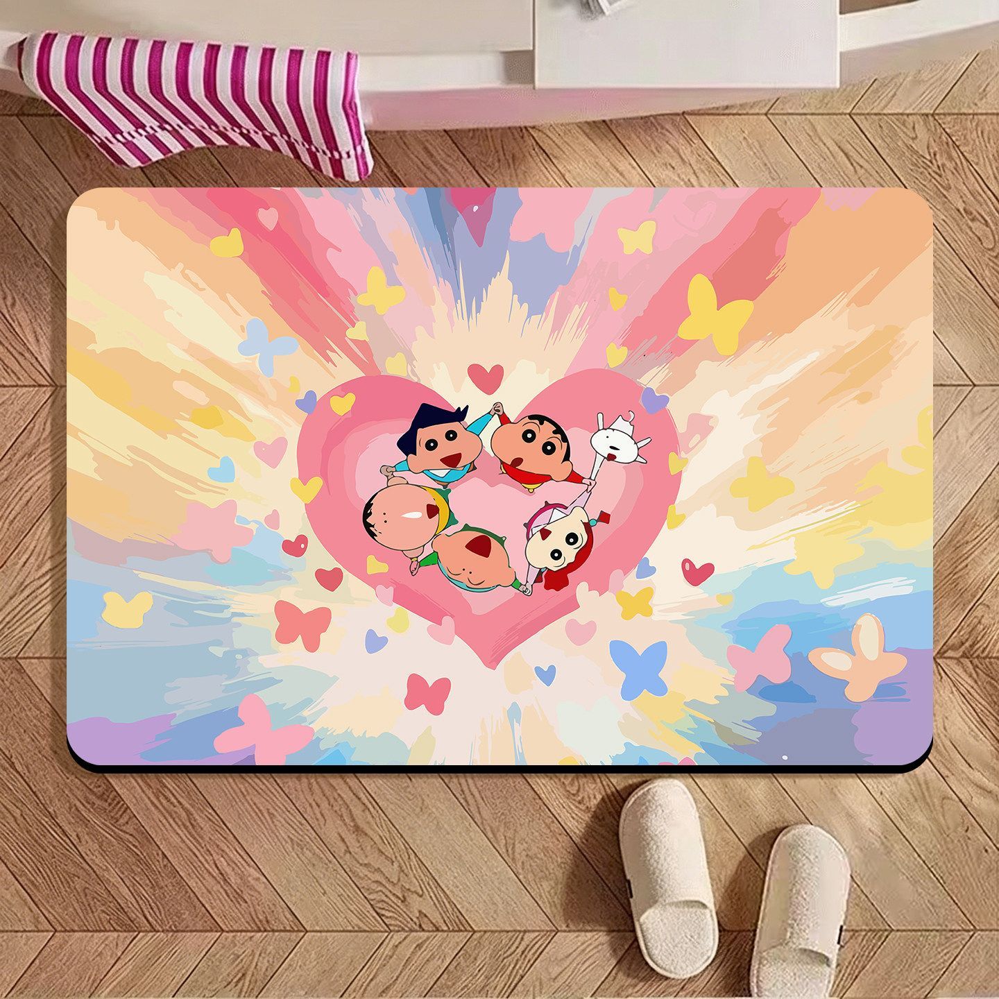 Crayon Shin‑chan Irregular Bat - огляд і ціна Quick Dry Diatomite Bath Mat