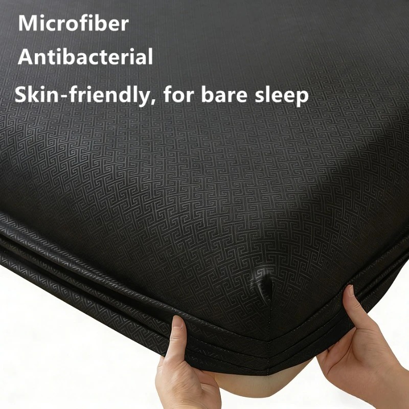 Skin-Friendly Antibacterial Qu - огляд і ціна Fitted Bed Sheets Deep Pocket