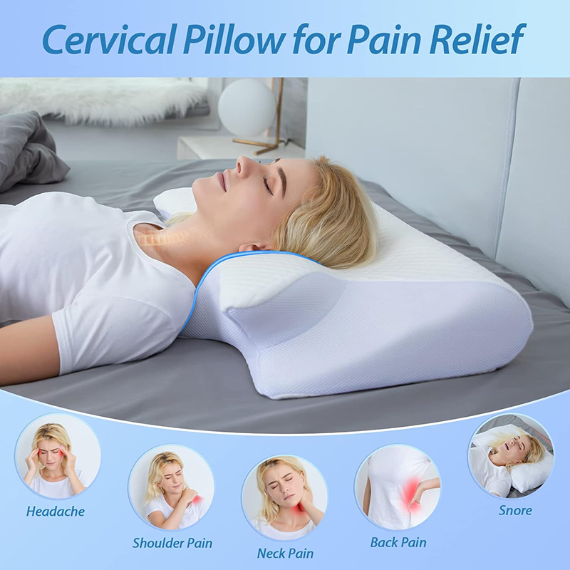 New Memory Foam Cervical Pillo - огляд і ціна Memory Foam Orthopedic Pillow Neck Pain