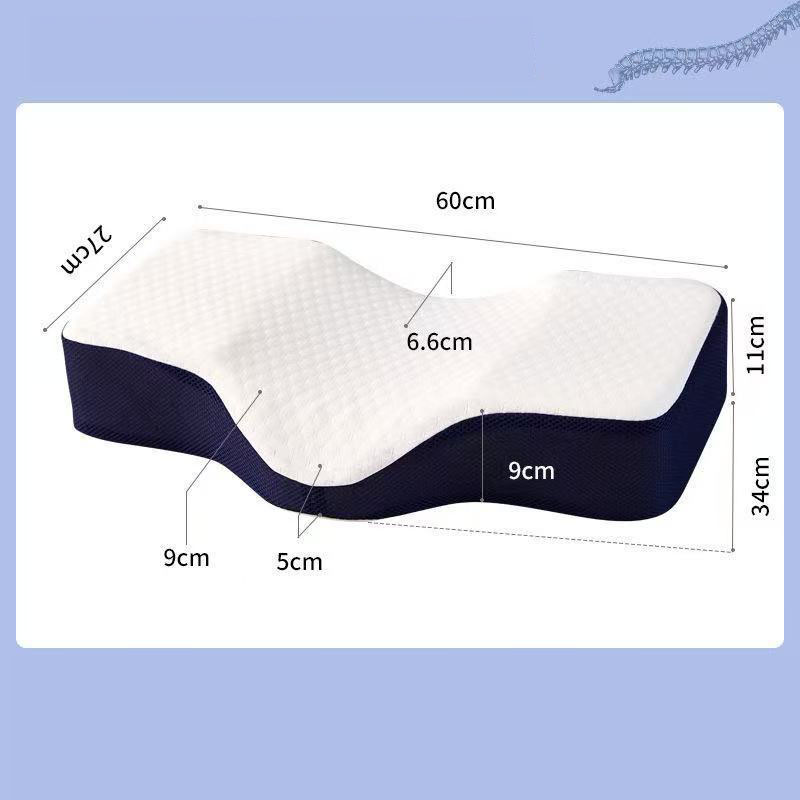 Concave Orthopedic Massage Pil - огляд і ціна Memory Foam Orthopedic Pillow Neck Pain