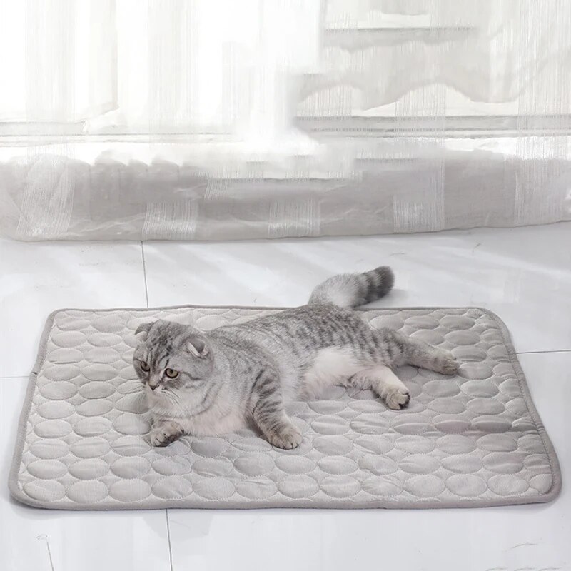 Pet Ice Mats Summer Cat Dog So - огляд і ціна Cooling Blanket Hot Sleepers
