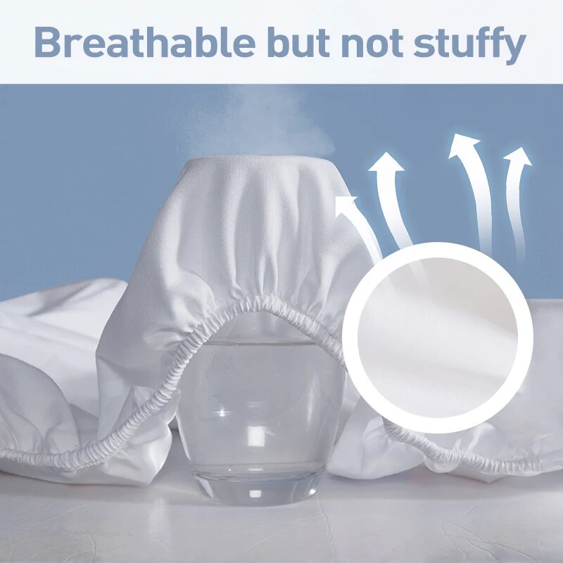 Waterproof Mattress Protector, - огляд і ціна Waterproof Mattress Protector Breathable
