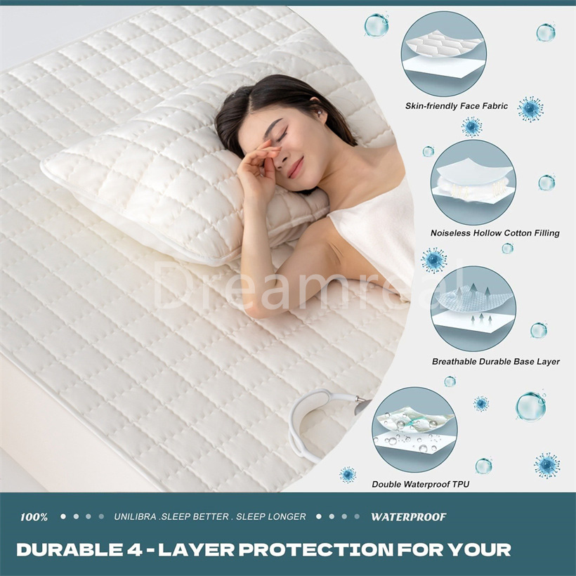 Waterproof Mattress Protector  - огляд і ціна Waterproof Mattress Protector Breathable