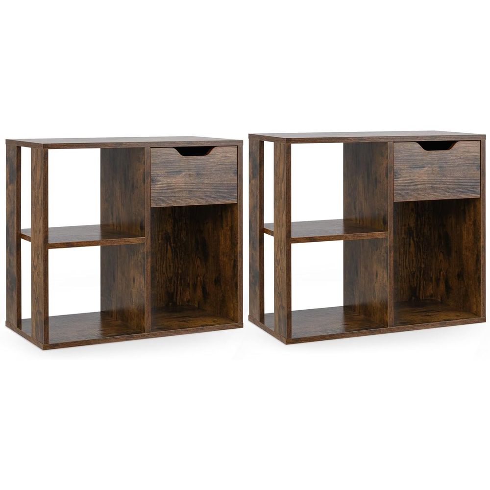 3-Tier Wooden Cube Bookshelf f - огляд і ціна Storage & Organization