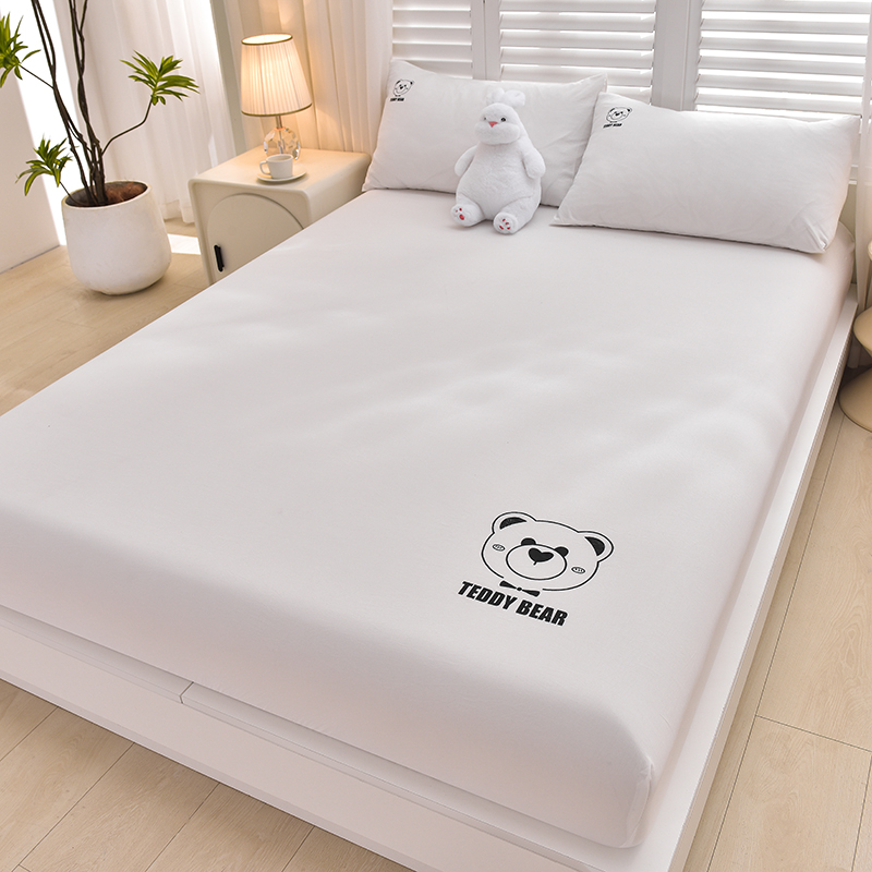 100% Cotton Fitted Sheet 28cm  - огляд і ціна Fitted Bed Sheets Deep Pocket