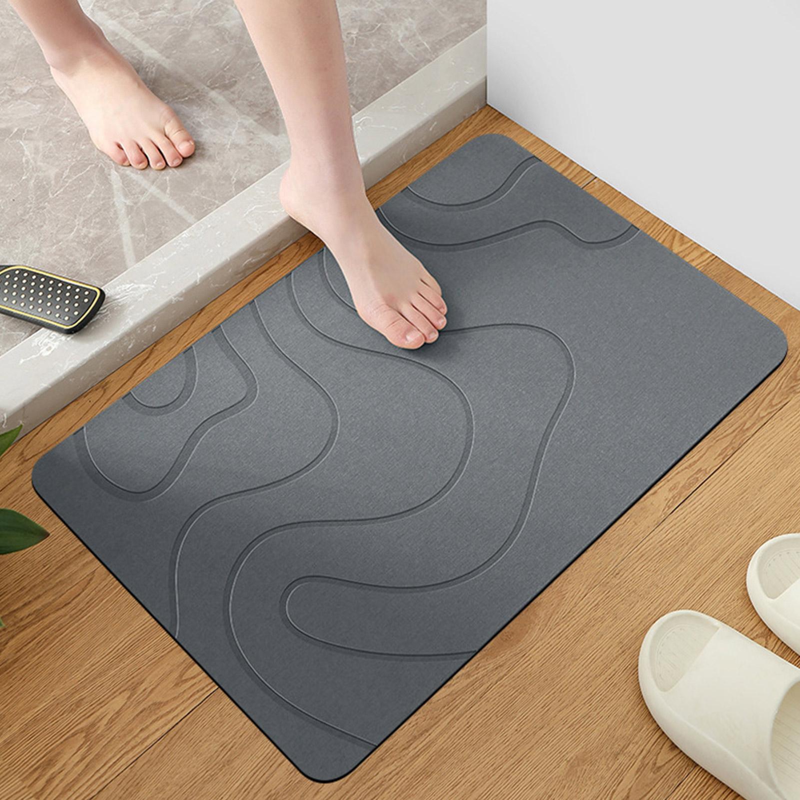 Quick Drying Stone Bath Mat, D - огляд і ціна Quick Dry Diatomite Bath Mat