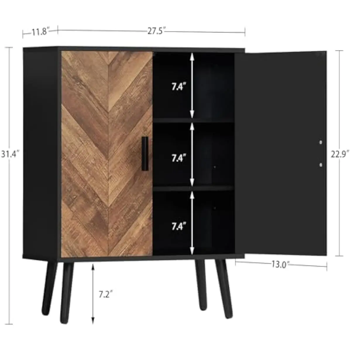 Storage Unit with Two Adjustab - огляд і ціна Storage & Organization