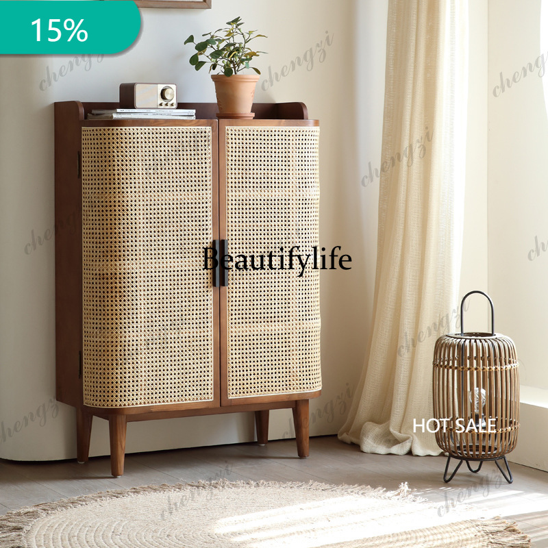 X173 Nordic solid wood shoe ca - огляд і ціна Storage & Organization