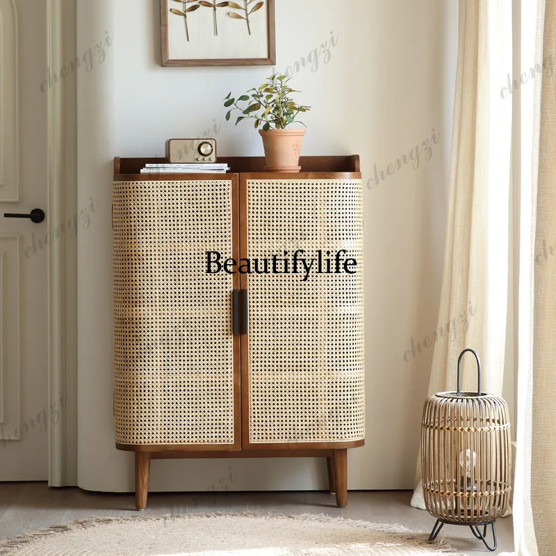 X173 Nordic solid wood shoe ca - огляд і ціна Storage & Organization