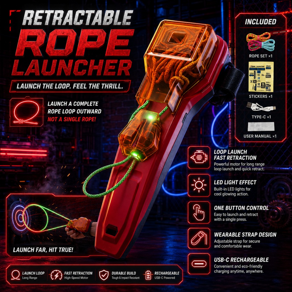 Rope Launcher Spider Web Shoot - огляд і ціна Lighting