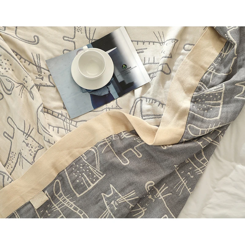 WASART Pure cotton twel muslin - огляд і ціна Muslin Cotton Bedspread