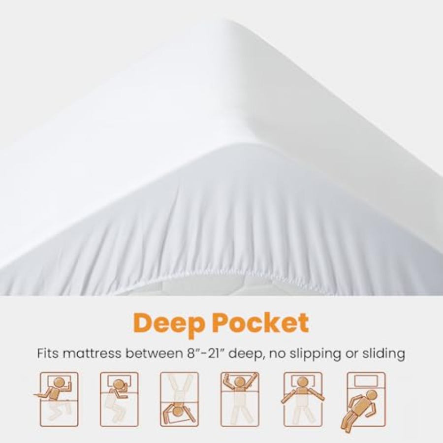 Size Mattress Pad - Cooling Br - огляд і ціна Waterproof Mattress Protector Breathable