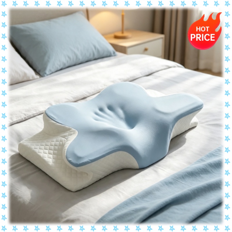 Breathable Cooling Memory Foam - огляд і ціна Memory Foam Orthopedic Pillow Neck Pain