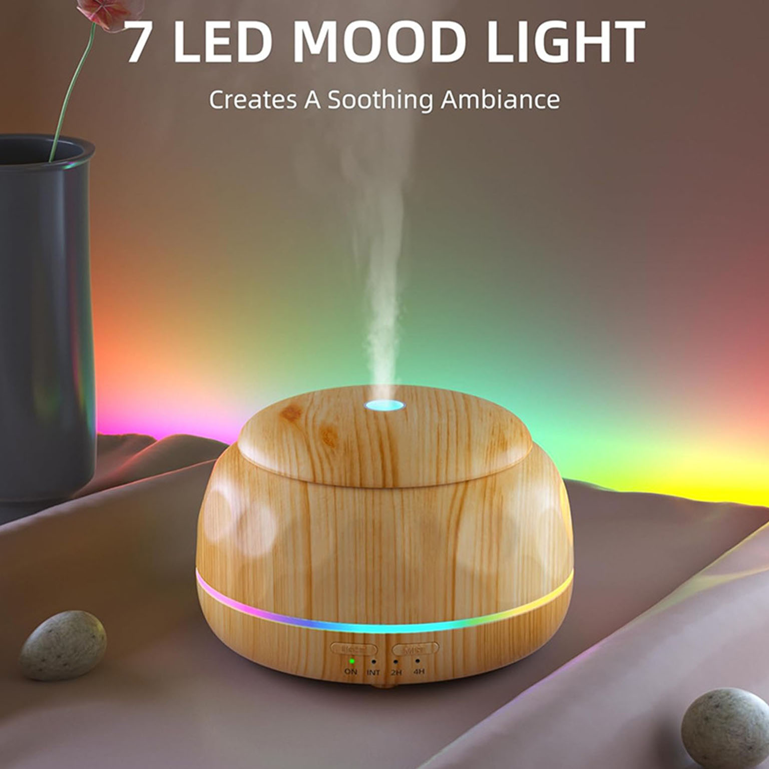 Essential Oil Diffuser Air Hum - огляд і ціна Lighting