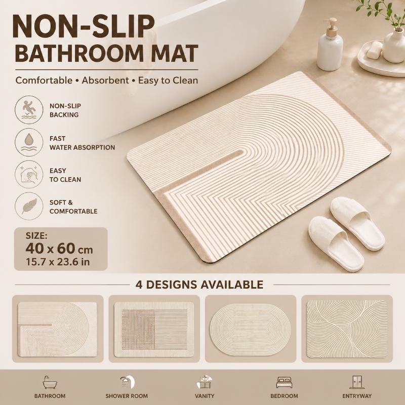 Diatomite Bath Mat Quick Dry A - огляд і ціна Quick Dry Diatomite Bath Mat